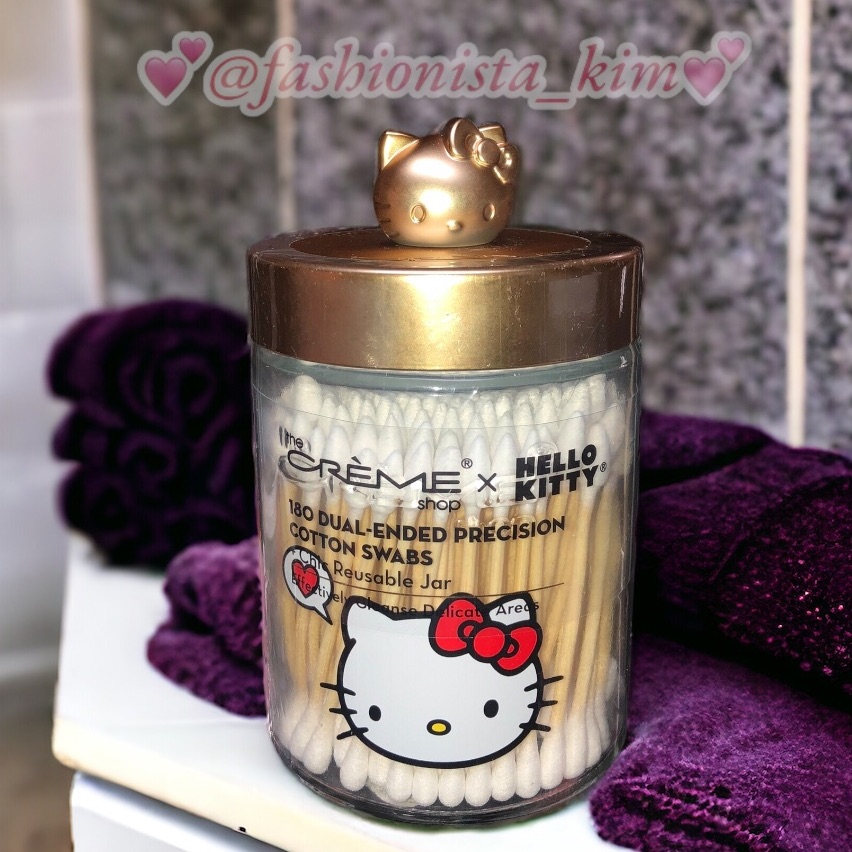 Hello Kitty Cotton Swabs Makeup Precision Swabs